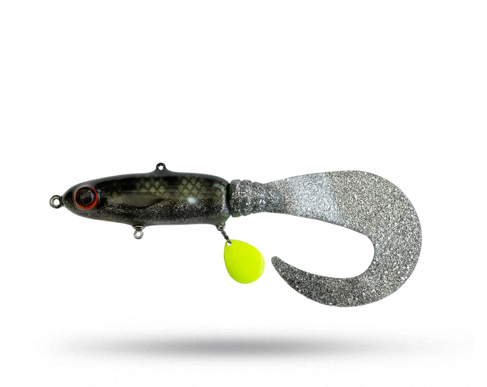 Mälaren Lures Waterhog Bling - Silver Phantom i gruppen Fiskedrag / Tailbeten hos Örebro Fiske & Outdoor AB (Waterhog Bling - Silver)